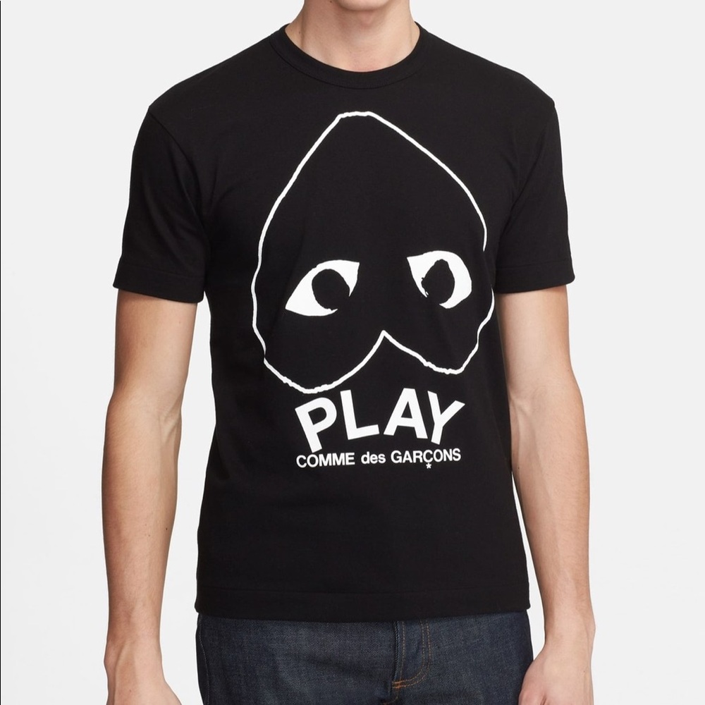 Comme des Garçons PLAY Inverted Heart Logo T-Shirt